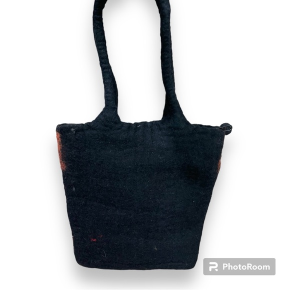 Rising Tide Felted Wool Fall Colors Shoulder Bag - Picture 10 of 14